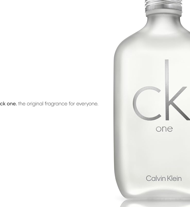 CK ONE Eau de Toilette unisex | Fragancia unisex con notas de bergamota, cardamomo y té verde | 300 ml