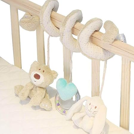 Cuisine Et Maison Creation De Tapis Et Canvas Mant Vn Spirale En Tissu Pour Saisir Et Sentir Spirale Dactivite De Jouet Bebe Multicolore Pour Landau Wongbey Bebe Spirale Lit Poussette Jouet Jouet Pour
