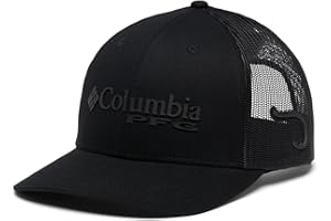 Columbia Unisex Adult PFG Logo Mesh Ball Cap