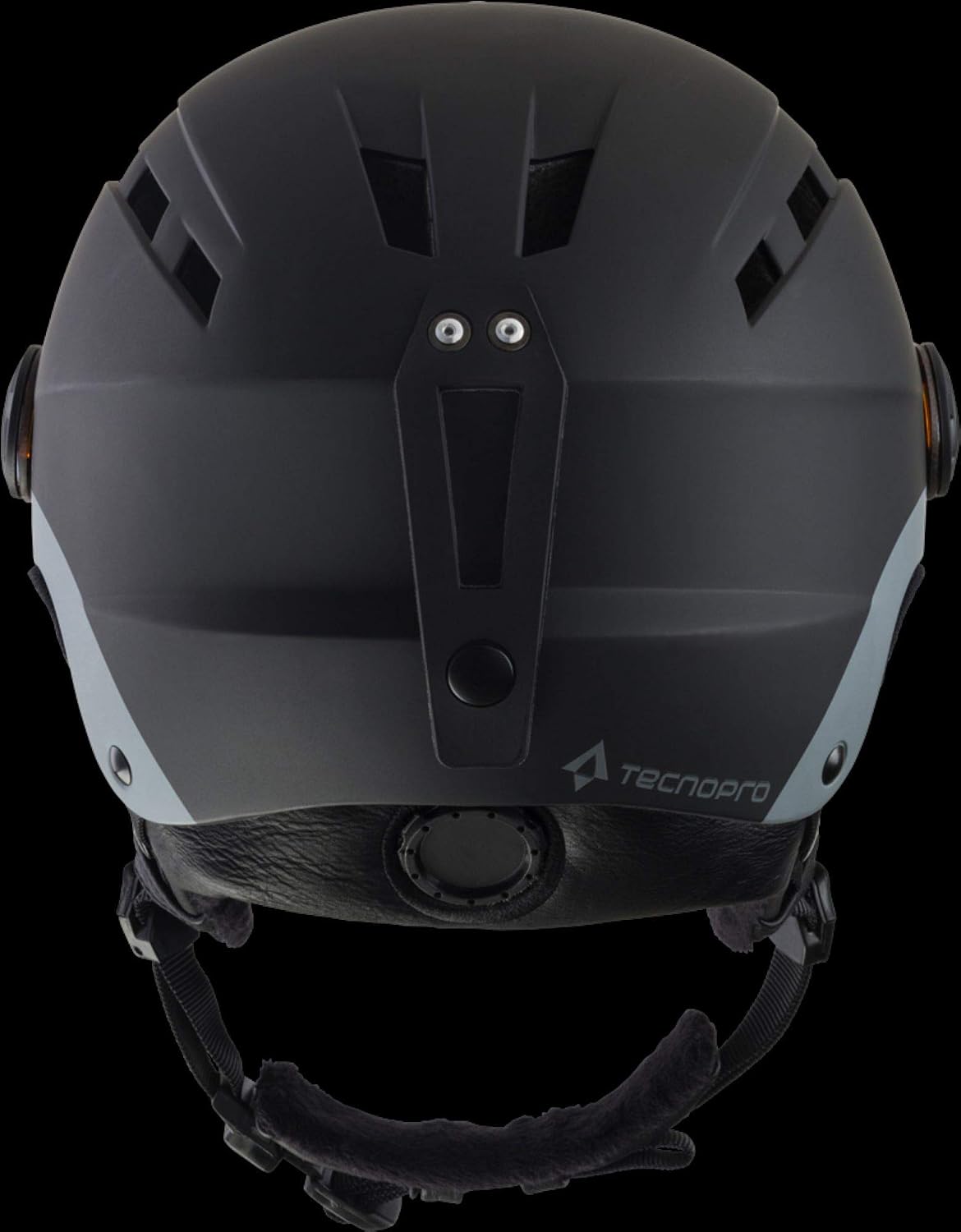 Tecnopro Men Titan Photochromic ski helmet Ski Helmet - Black/Chrome, M/L - Image 3