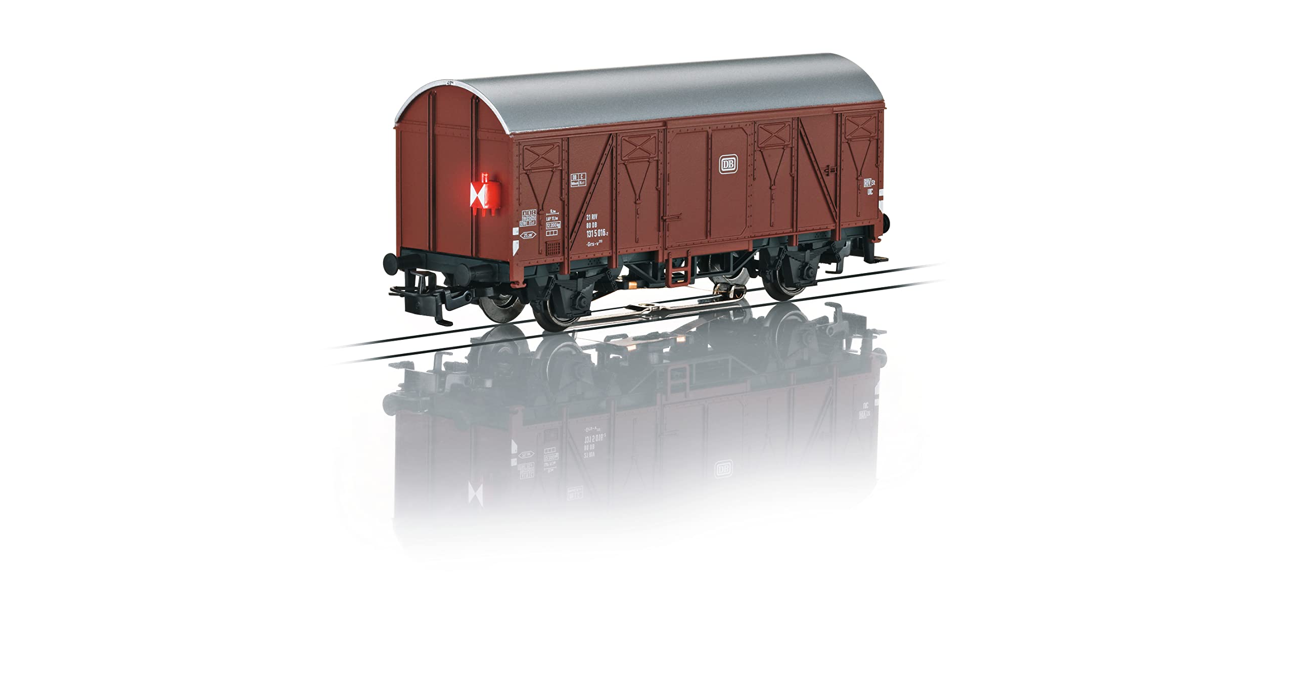 Märklin start up Boxcar with Lighted Marker Lantern,4411