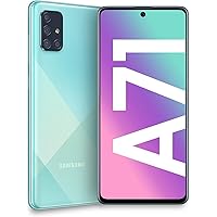 Samsung Galaxy A71 (SM-A715F/DS) Dual SIM 4G LTE 128GB, GSM Factory Unlocked - International Version - No Warranty…