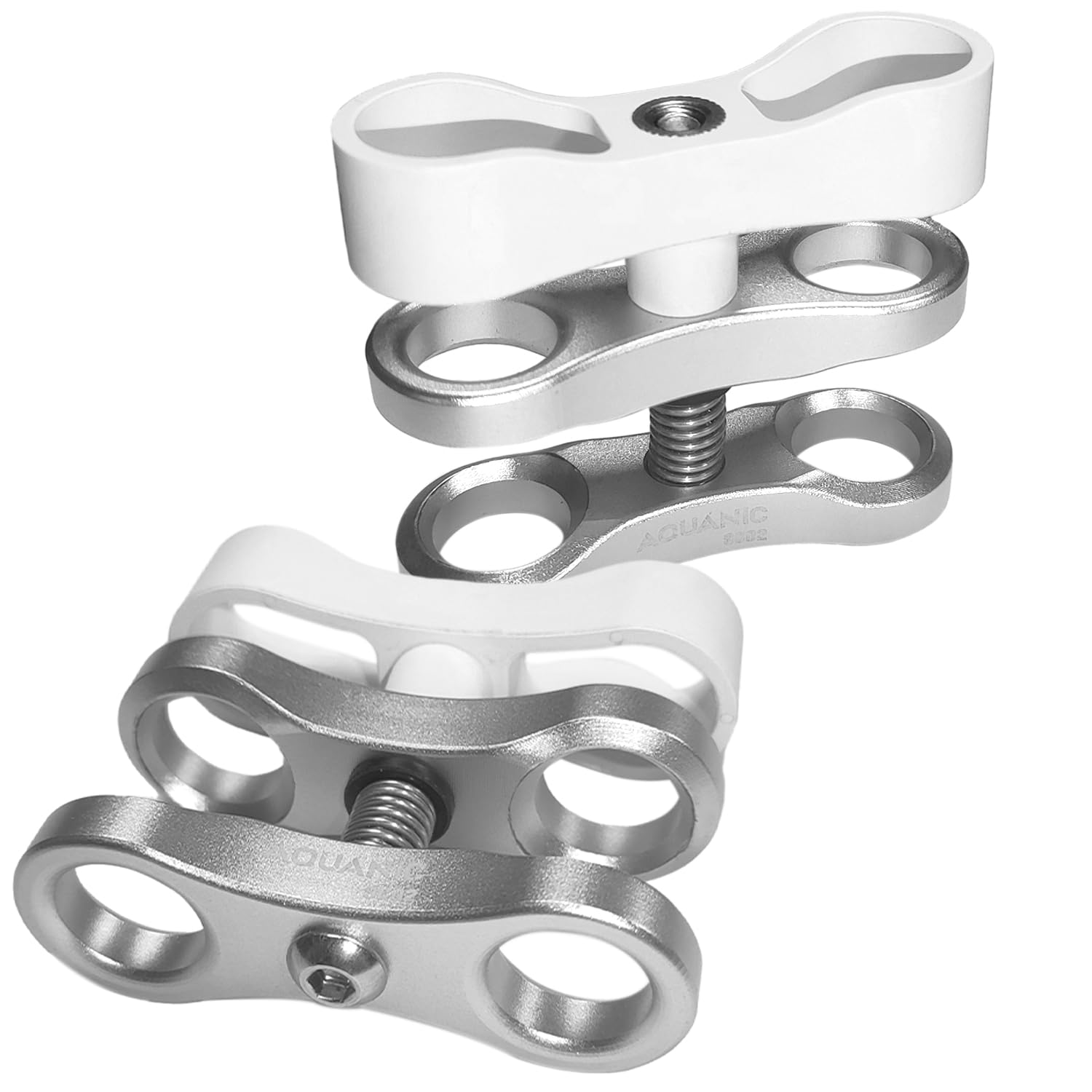 Nitescuba 2PCS 1'' Standard Ball Clamp Mount,Long