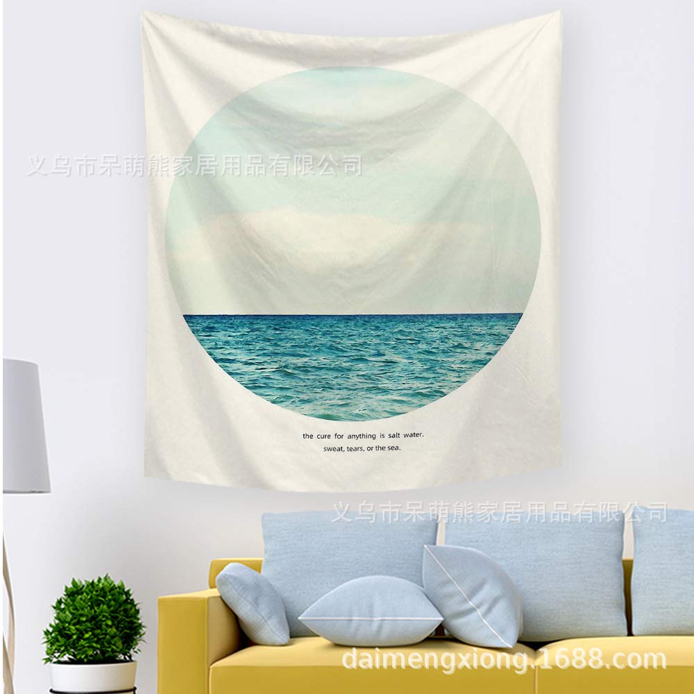 mmzki Tapiz de Cactus Tela Decorativa Tela de Paisaje P 200 ...