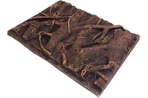 Totority Rock Terrarium Background, Reptile Tank Backgrounds Snake Habitat Decoration, Leopard Gecko 3D Wall Backdrop, Aquarium DéCor Backgrounds for Lizards Bearded Dragons