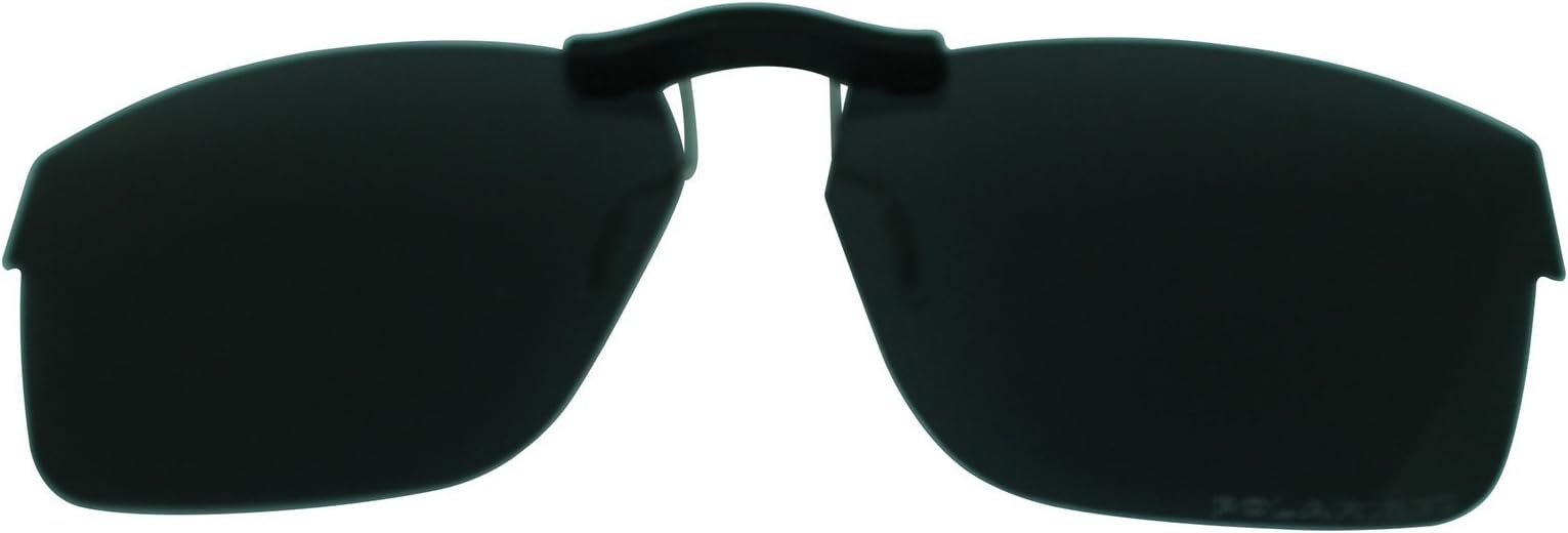 Custom Polarized Clip on Sunglasses For Oakley Splinter 54 OX8077 54-18-137 (Black)