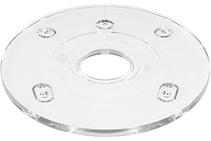 Bosch PR110 Palm Router Subbase - Compatible with RA Threaded Template Guides, Durable Design for Precision Routing