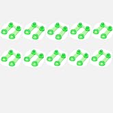 FASTROHY 10Pcs Plastic Yellow Snap Clip Punch Card for Brother Knitting Machine Tool