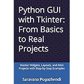 Python GUI with Tkinter: From Basics to Real Projects: Master Widgets, Layouts, and Mini Projects with Step-by-Step Examples
