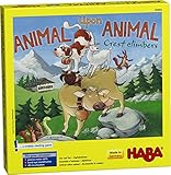 HABA Animal Upon Animal - Crest Climbers A Swiss-Inspired Wooden Animal Stacking Game (Made in Germany)