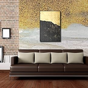 Framed for Living Room Bedroom Golden Beach Theme for