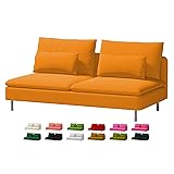 Custom Made Soderhamn Couch Velvet Replacement