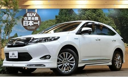 Amazon 中古車 頭金10 000円 支払総額3 228 980円 H27年式 ハリアーハイブリッド プレミアム 走行距離 km カラー ホワイトパールクリスタルシャイン 車検 ２年付 565 フルセグ モデリスタエアロ クルーズコントロール 電動リアゲート ｌｅｄヘッドライト