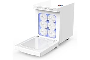 ORSUCCDE Hot Towel Warmer for Spa, Small Towel Warmer for Esthetician, Mini Towel Warmer for Facial Salon Beauty, Professional Towel Heater Towel Warmer Cabinet(5L-White)