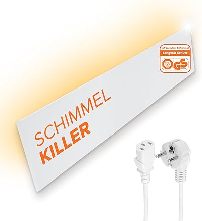 Infrarot Anti Schimmel Heizung – Schimmelentferner ohne Chemie – Alternative zu Schimmelspray & Schimmelfarbe – Für Wand & Bad – Bekämpft Schimmel am Ursprung - Xnature XN-IC60 BASISMODUL