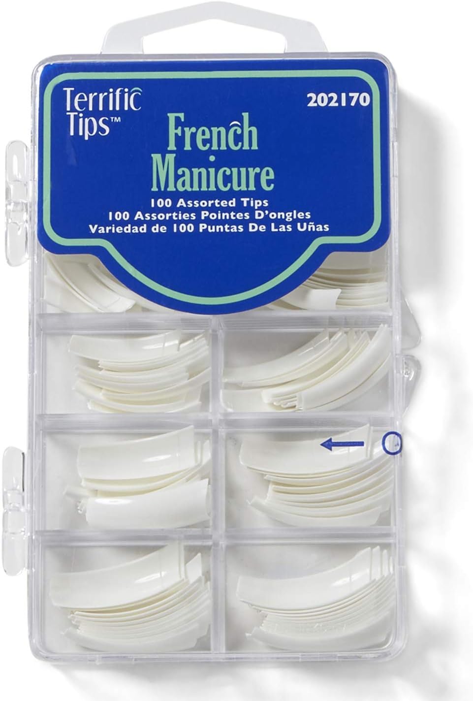 Terrific Tips French Manicure White Nail Tips