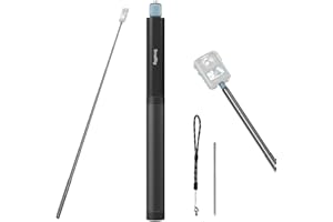 SmallRig Extendable 150cm/59in/4.9ft Invisible Selfie Stick for Insta360 X5/X4/X3/X2, for DJI OSMO 360, Portable Selfie Stick