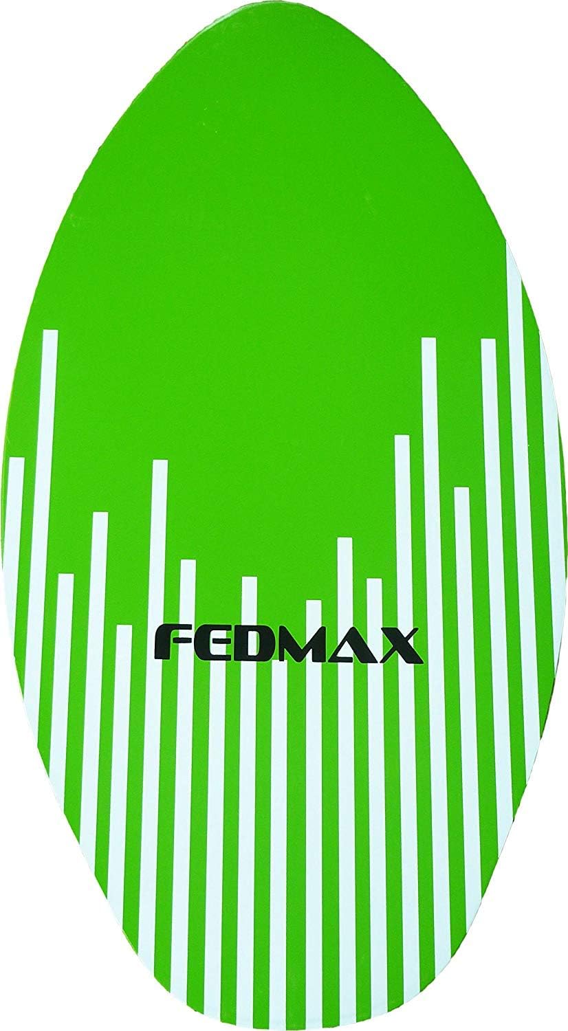 Fedmax Skimboard with High Gloss Coat | Choose Size/Color | Wood Skim Board for Kids/Adults.