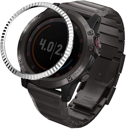 fenix 5 silver bezel