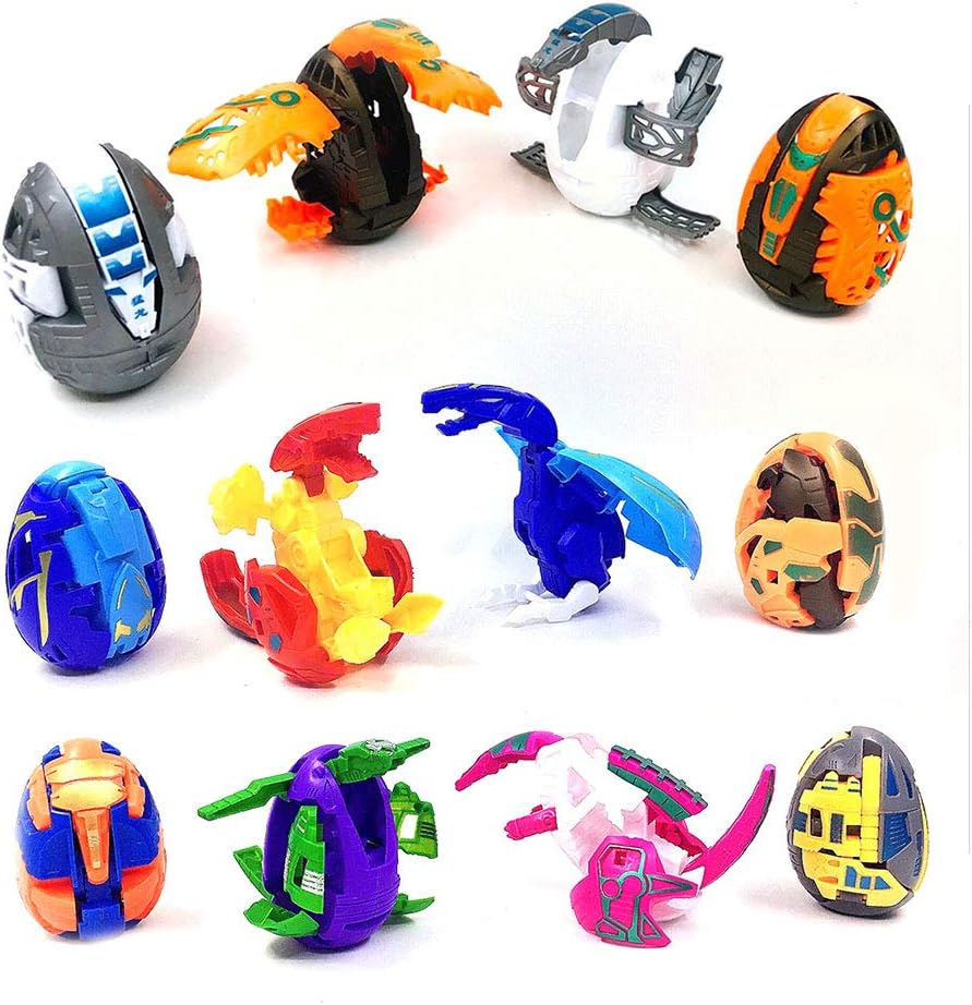 Amazon Co Jp Kinmy 恐竜の卵変形ロボット玩具自動変形キッズ教育ギフト ホーム キッチン