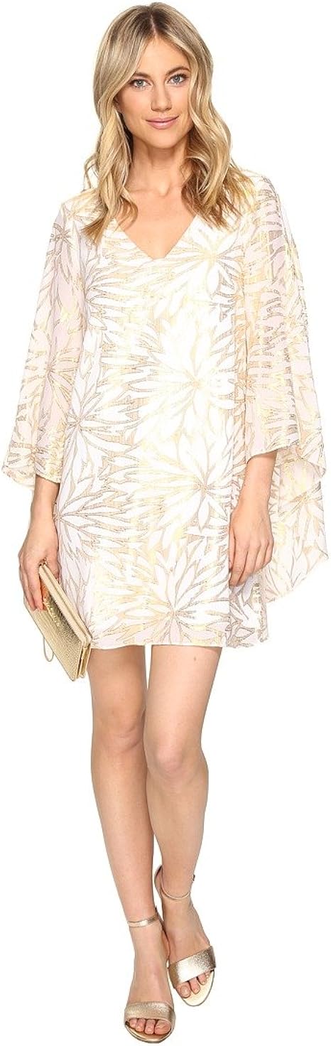 lilly pulitzer silk caftan