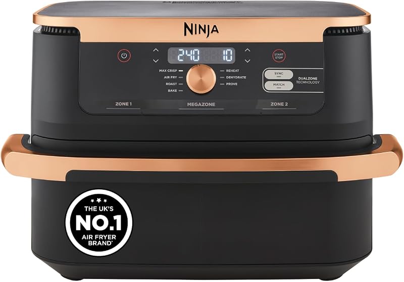 Ninja Foodi FlexDrawer Air Fryer Dual Zone 10.4L 7-in-1 AF500UKCP