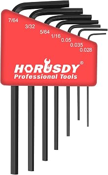 sedy 7 pieces mini sae hex l key allen wrench 0 028 0 035 0 05 1 16 5 64 3 32 7 64 cr v amazon com sedy 7 pieces mini sae hex l key allen wrench 0 028 0 035 0 05 1 16 5 64 3 32 7 64 cr v