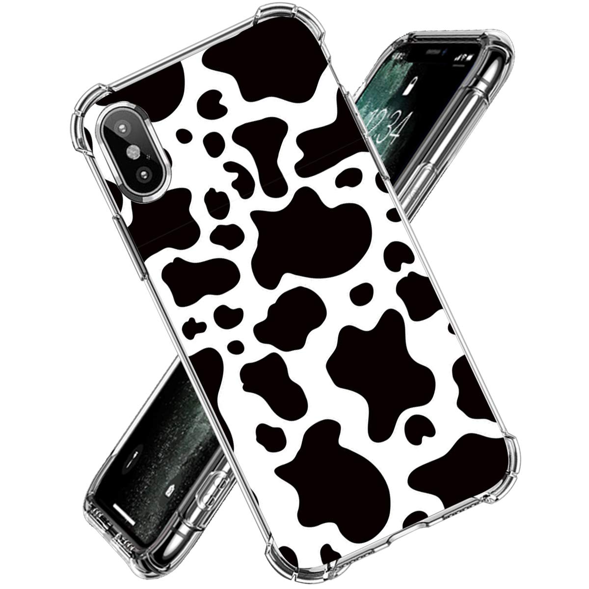 Cow Print Phone Case for iPhone XS Max, Color 05