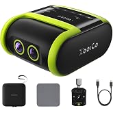 XbotGo Falcon All-in-One 4K Action Camera, AI Sports Camera(Green) | All-in-one AI action camera with 4K dual-lens recording, auto tracking, live streaming, and smart sports capture.