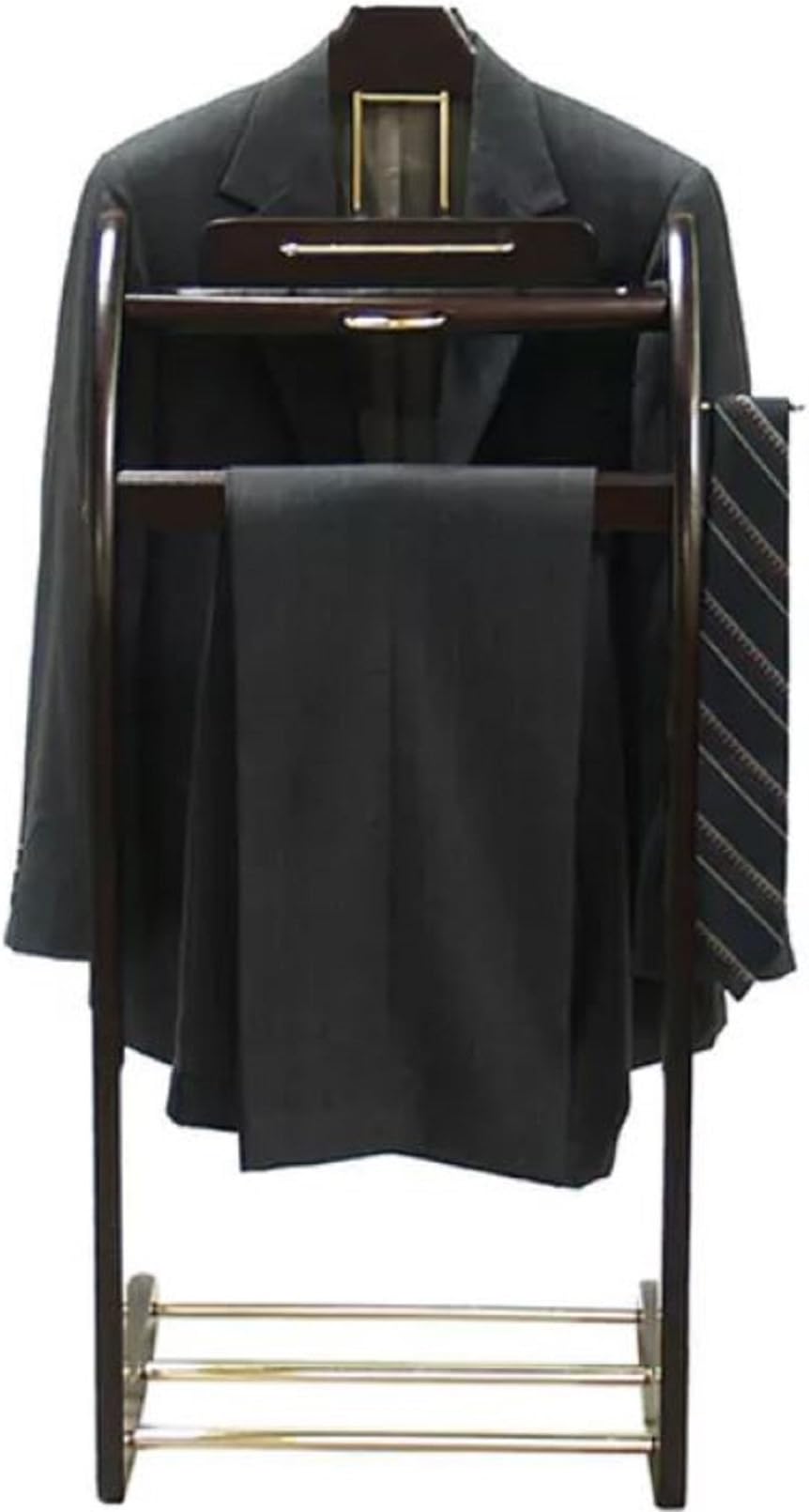 Executive Style Valet Suit Stand VL16140 Stable Design Helps To Prevent Accidents