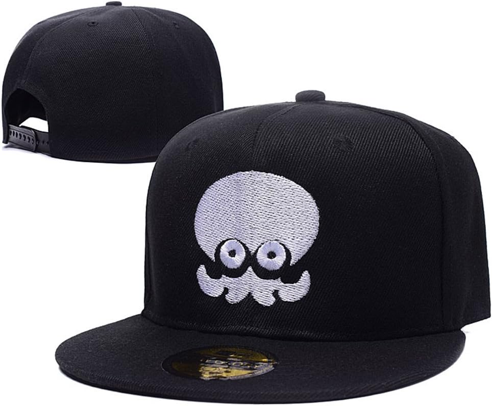 Splatoon Squid Logo Adjustable Snapback Caps Embroidery Hats