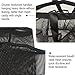 iPEGTOP Portable Mesh Shower Caddy, Quick Dry Shower Tote Hanging Bath & Toiletry Organizer Bag with 9 Storage Pockets, Double Handles for College Dorm, Travel, Gym & Camping, Black