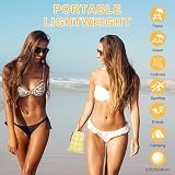 Ainiv Beach Blanket 140x200cm Sandproof Waterproof Large Picnic Mat with Nails view 6