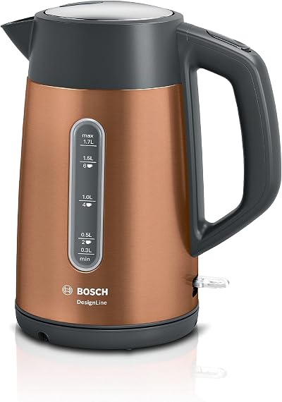 Bosch DesignLine Plus Stainless Steel Cordless Kettle 1.7 L 3000 W