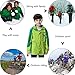 KID1234 Boys' Lightweight Rain Jacket Quick Dry Waterproof Hooded Coat