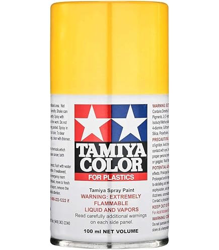 Amazon.com: Tamiya TS-97 Pearl Yellow 100ml Spray Can TAM85097