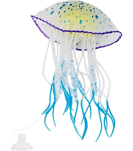 Figuras De Medusas Realistas FRCOLOR - 2 Piezas De Plástico, Coloridas, Para Decoración De Acuarios, Juguetes Educativos Infantiles