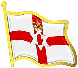 Northern Ireland Flag Lapel Pin - Ulster Banner