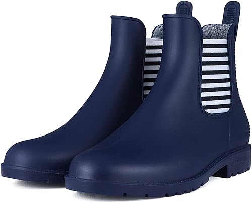 Amazon Komforme レインブーツ レディース 軽量 サイドゴアブーツ レインシューズ ショートブーツ 無地 大きいサイズ 滑り止め 防水 梅雨対策 Plb005 7m Jp レインシューズ
