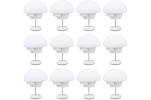 Potanro Duvet Cover Clips 12 Pcs Duvet Pins Comfortable Duvet Holder Clips, Duvet Button Fasteners Keeps Comforter from Shifting(White)