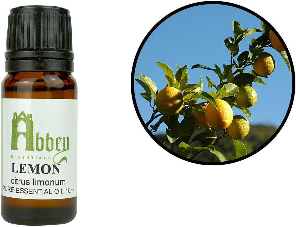Abbey Essentials Lemon Essential Oil Body Energizing & Hands and Feet Warming 10 ml