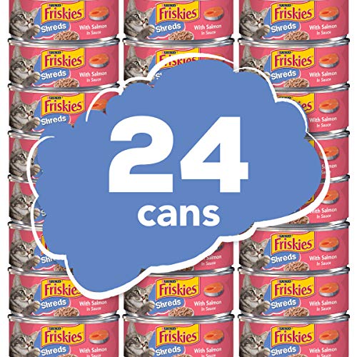 Purina Friskies Shreds Salmon Wet Cat Food - Image 3