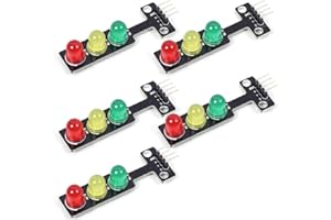GUMP'S GROCERY 5Pcs Mini-Traffic Light 5V 5mm LED Display Module for Arduino Creative DIY Kit