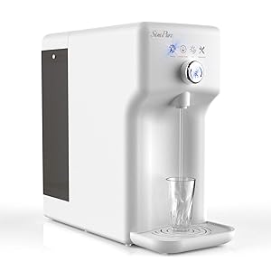 SimPure Y6 Reverse Osmosis Water Filtration System, Countertop RO Water Filter, Dual Filter 3 Stages System, Better Taste and Smell (No Installation and Plumbing Required)