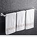 HOMEIDEAS 24-Inch Bathroom Towel Bar Single Towel Hanger SUS304 Stainless Steel Lavatory Towel Rack Hotel Style Towel Shelf,Wall Mount,Polished Finish