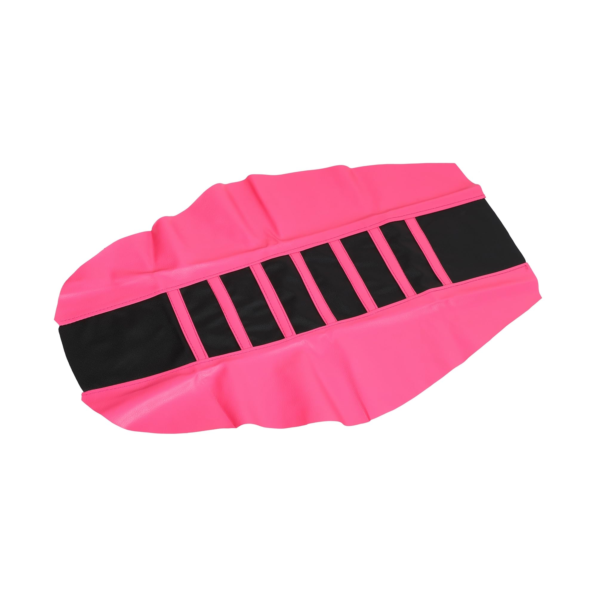 Photo 1 of ACROPIX Universal Motorcycle Pit Dirt Bike Faux Leather Soft Seat Cover Anti Slip Seat Cushion Pink Black Car Parts