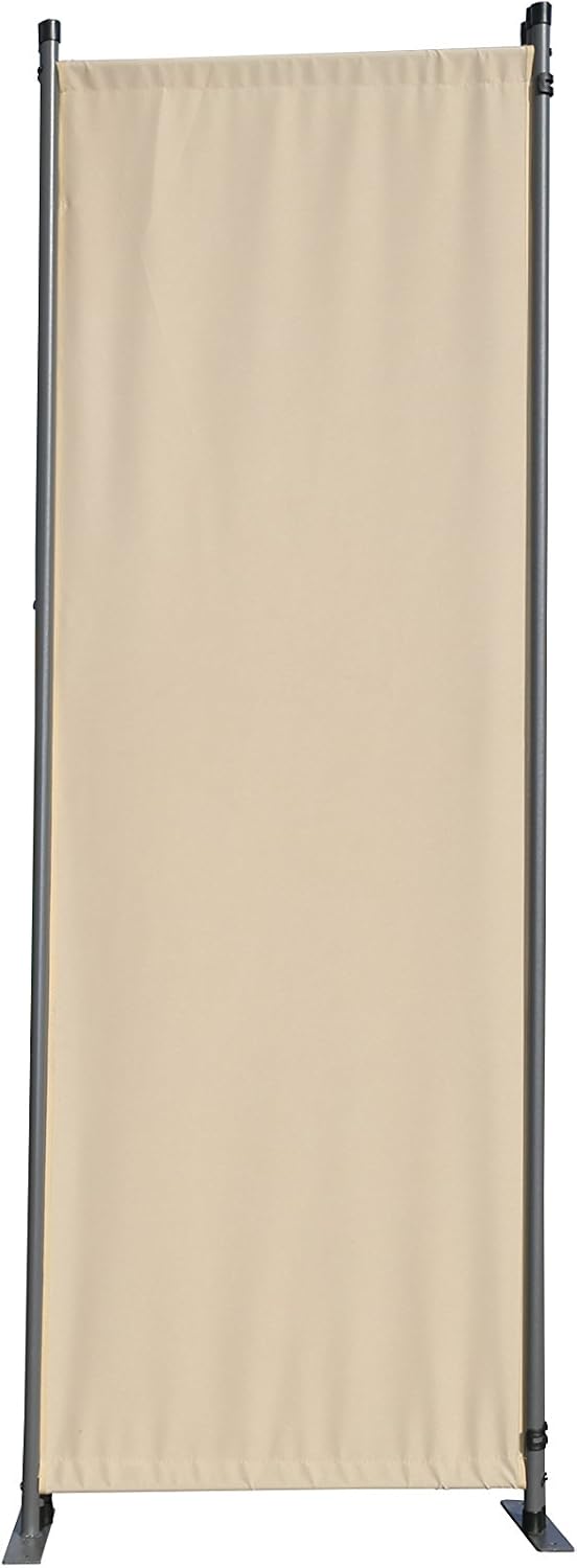 Angel Living Foldable Room Divider 3 Panels Freestanding Screen Wall Room Divider Partition for Offices Balcony, Bedroom - Image 3