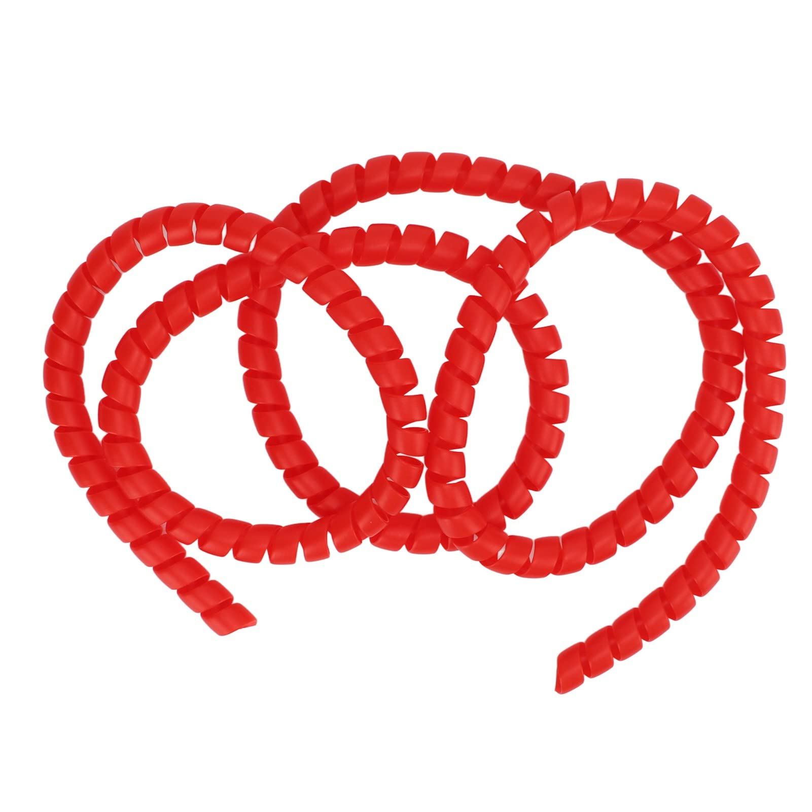 Scooter Universal Spiral Cable Wire Wrap for M365 Pro Electric Scooter Plastic Spiral Brake Line Wrap(Red) Electric scooter