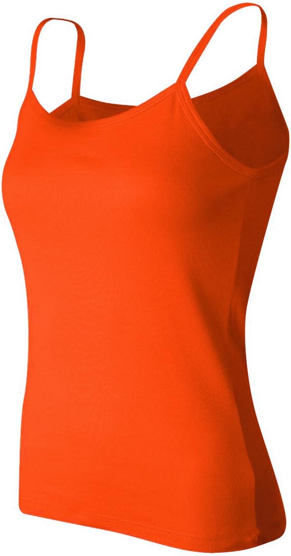 ToYou Apparel Women's Basic Spaghetti Tank Top 22.5 Long.