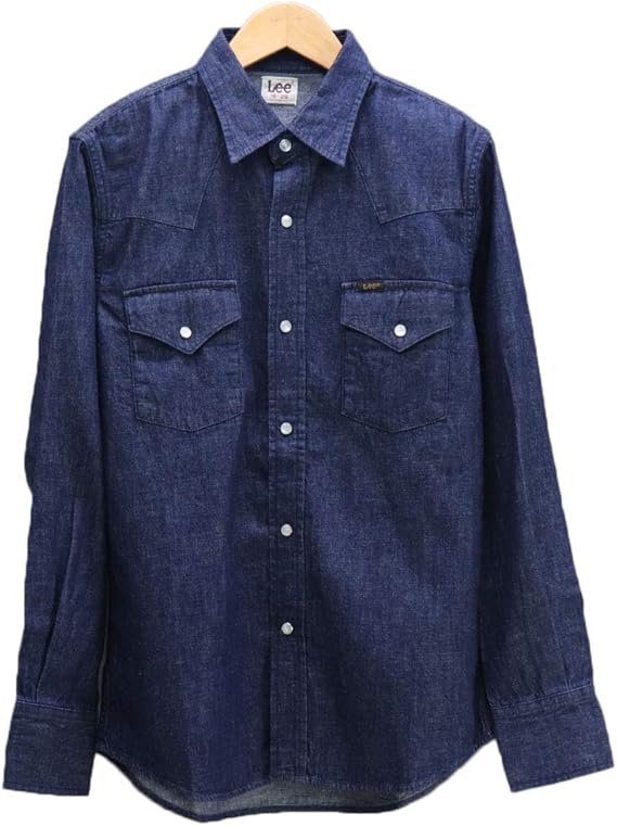 Amazon リー デニムシャツ Mens Denim Western Shirts Lt0632 メンズ デニムウエスタンシャツ シャツ 通販
